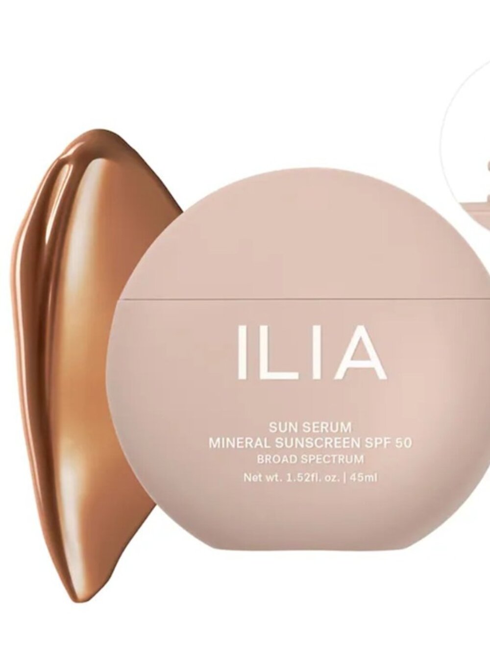 Ilia Clean Beauty Sun Serum Mineral Sunscreen SPF 50 with 8-Hour Oil Control NIB